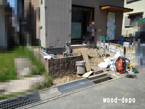ウッドデッキ施工例231a