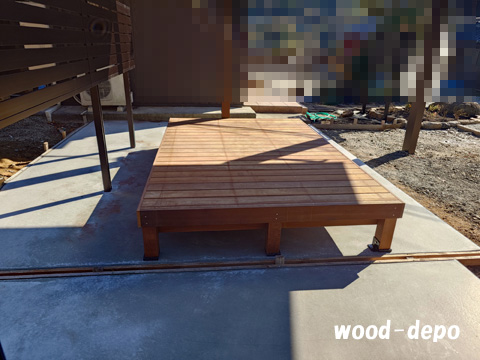 ウッドデッキ施工例236c