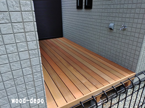 ウッドデッキ施工例240a