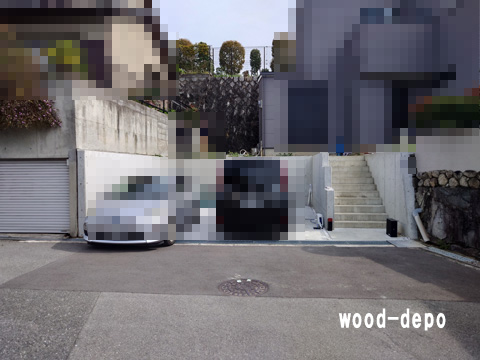 ガレージデッキ施工例166a